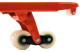 Hand pallet truck tandem or double nylon load wheels