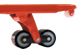 Hand pallet truck tandem or double polyurethane load wheel